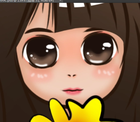 ps cs6漫画教程 ps把真人照片变成q版卡通漫画照片