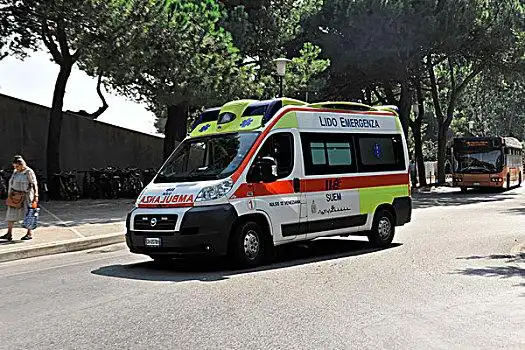 救护车,利多,威尼斯,威尼托,意大利,欧洲