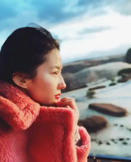 刘亦菲在东京疯狂扫货,蹲在地上的姿势简直了!