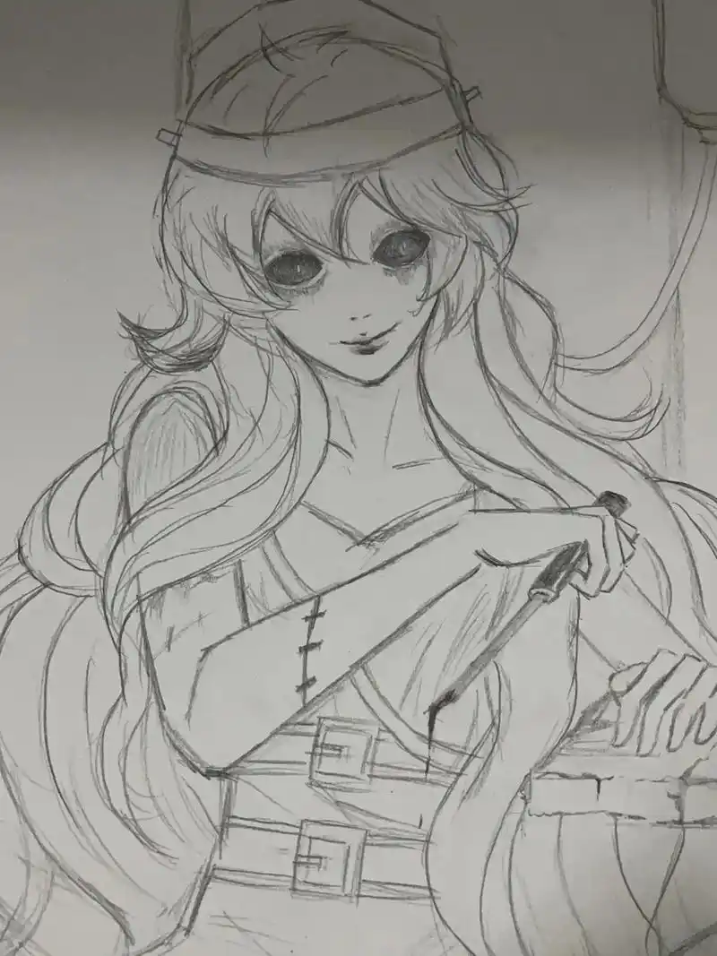 手绘 #第五人格#雕刻家 - 抖音