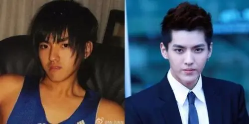 曾经的吴亦凡也是一枚爱打篮球的蓝孩子呀,这个发型在小编上中学时