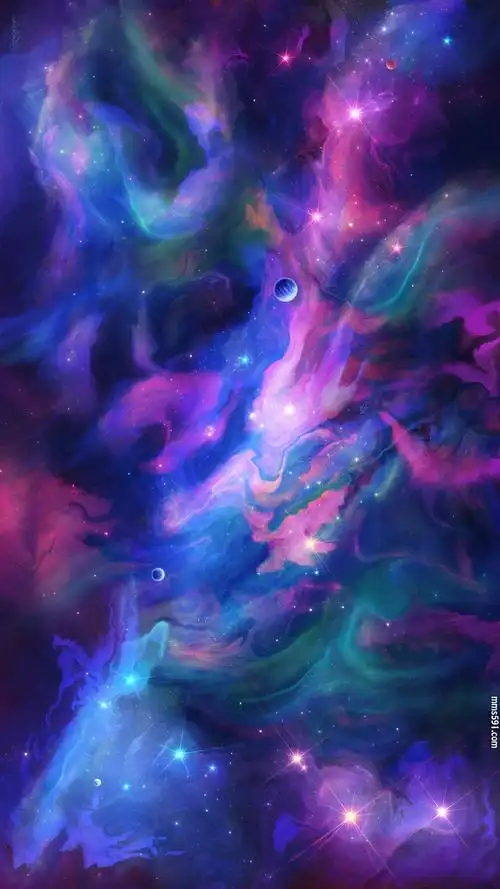 随机深邃美丽,宇宙星空超高清1080x1920手机壁纸背景图片集(4)