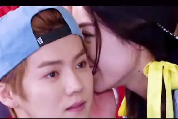 迪丽热巴和鹿晗迪丽热巴和鹿晗互相亲吻的事情不会发生,在节目中,其实