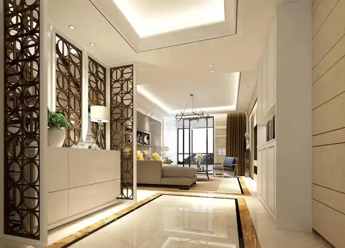 小户型客厅玄关设计隔断装修效果图