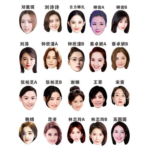 来图定制面具人脸面具全脸明星聚会搞笑恶搞刷脸易容神器真人面具