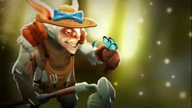 dota2优秀饰品展示—地卜师米波……(图片来自dota2创意工坊)