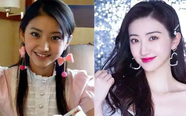 景甜11年前旧照曝光亮瞎你的双眼难怪导演都喜欢