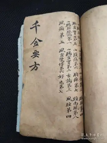 千金药方6卷合订线装本