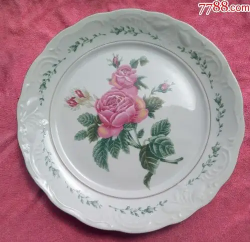 80年代外销瓷大盘