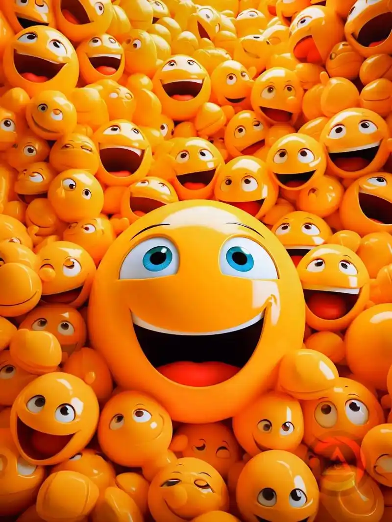 4k高清壁纸|超治愈的微笑表情.🚚送给你们,拿走,不谢! - 抖音