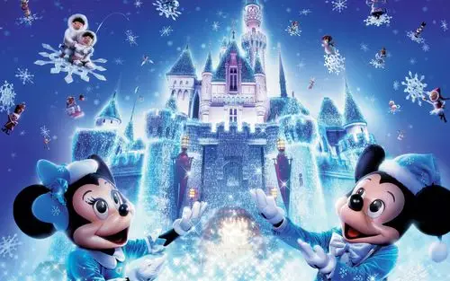 迪斯尼圣诞米老鼠 壁纸