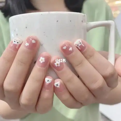 童趣可爱美甲夏天美甲