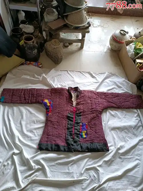 怀旧民国老补丁棉袄