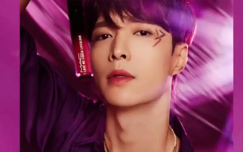 【张艺兴】以前的mac口红代言 这一组照片 真的好喜欢