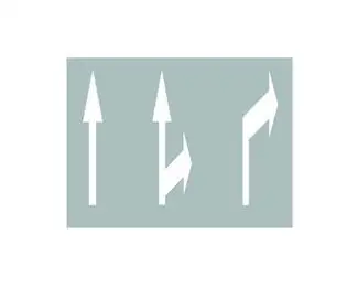 导向箭头标记标志logo设计含义品牌策划vi设计介绍