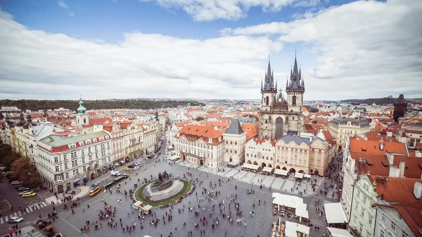 欧洲小镇城市风光桌面壁纸高清大图预览1920x1080_风景壁纸下载_美桌