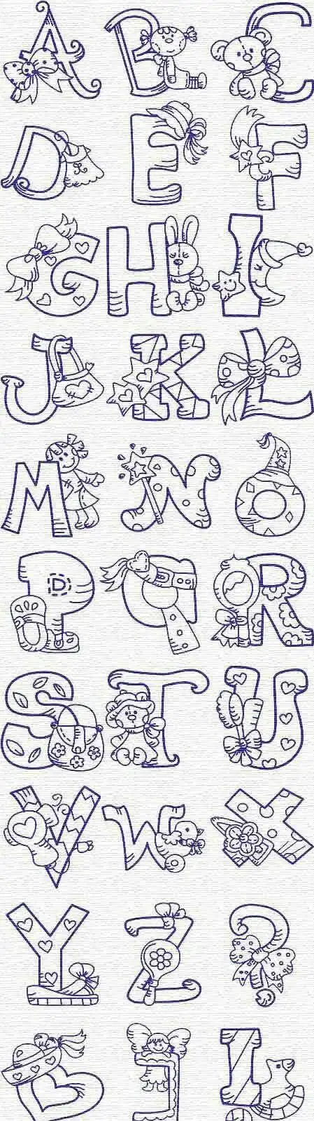 【手绘手帐插画素材】 #手帐# #简笔画# 创意字母字体设计