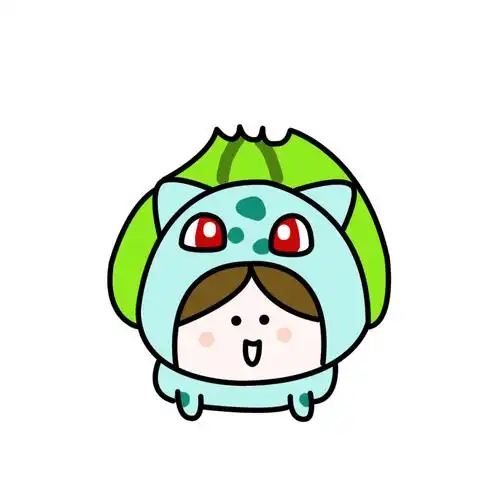 宠物小精灵q版头像#陈圈圈小头像# .