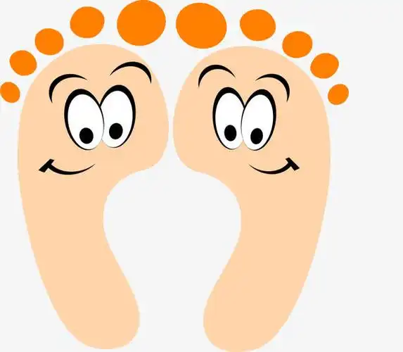 微笑的双脚
