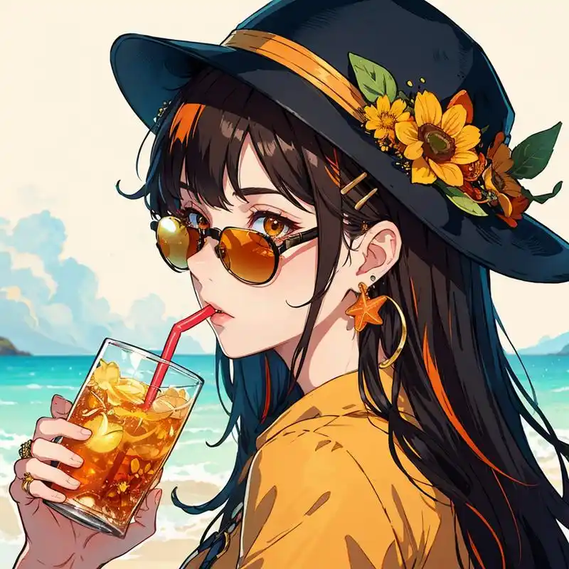 阳光女孩与午后时光 #百度秋冬打卡挑战赛