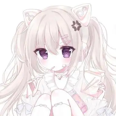 甜美少女可爱萌头像动漫