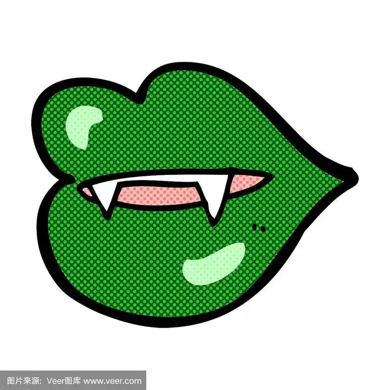 漫画中的吸血鬼尖牙