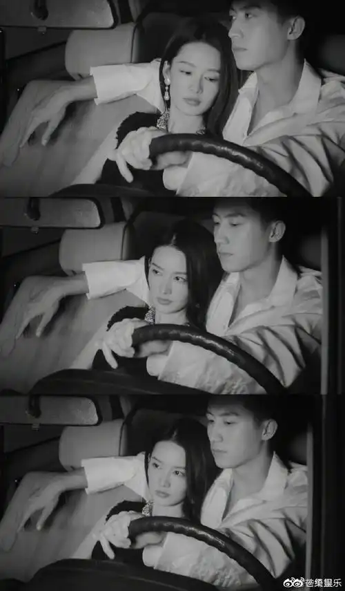 黄景瑜李沁黑白氛围感大片