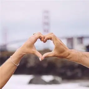 双手比心头像大全高清唯美的双手做心状图片头像