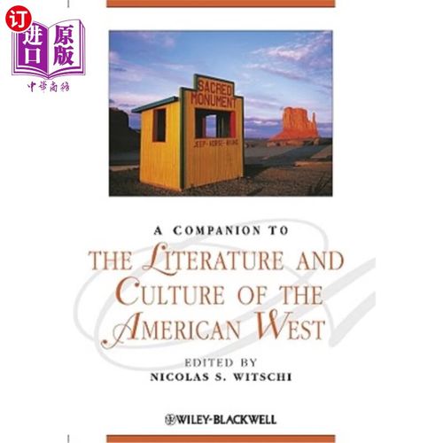 海外直订companion to literature and culture 美国西部文学与文化的
