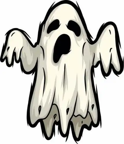卡通漫画风格鬼魂png图片免抠矢量素材