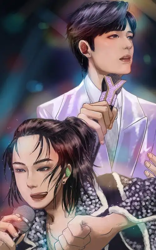 肖战 王一博|插画|创作习作|kappa桑 - 原创作品 - 站酷 (zcool)