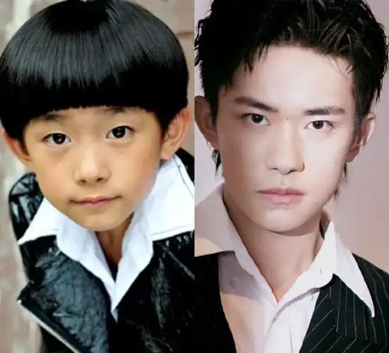 易烊千玺的成长对比图,一晃眼马上就是20岁的玺哥了