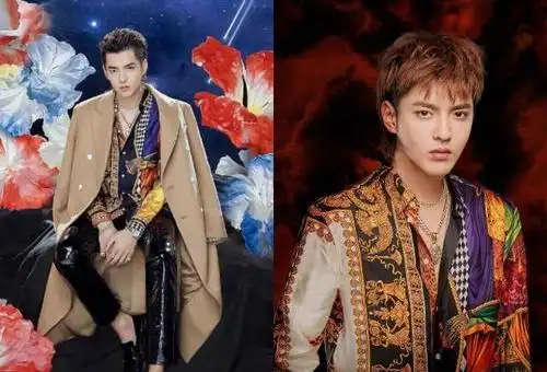 吴亦凡与蔡徐坤穿了一样的衣服,都是一样的潇洒帅气,魅力值爆表