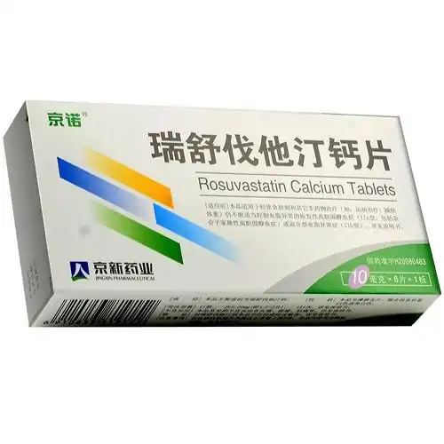 京诺 瑞舒伐他汀钙片 10mg*6片
