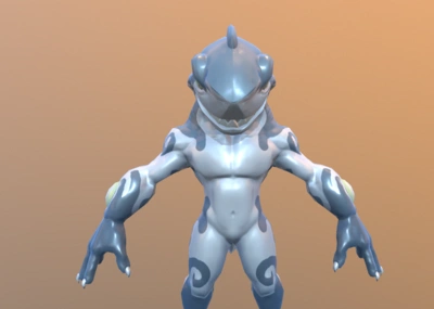 次时代 卡通 q版 鲨鱼人 鱼人 兽人 深海 怪兽