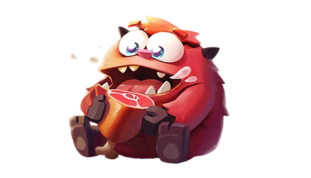 贪吃小怪物图鉴之红毛怪_贪吃小怪物攻略_9k9k手游网