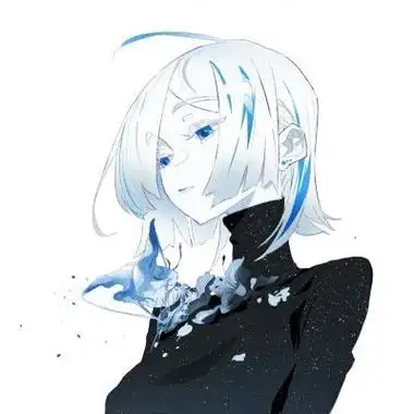 高冷女神头像霸气漫画蓝色-动漫头像 - 壁纸之家