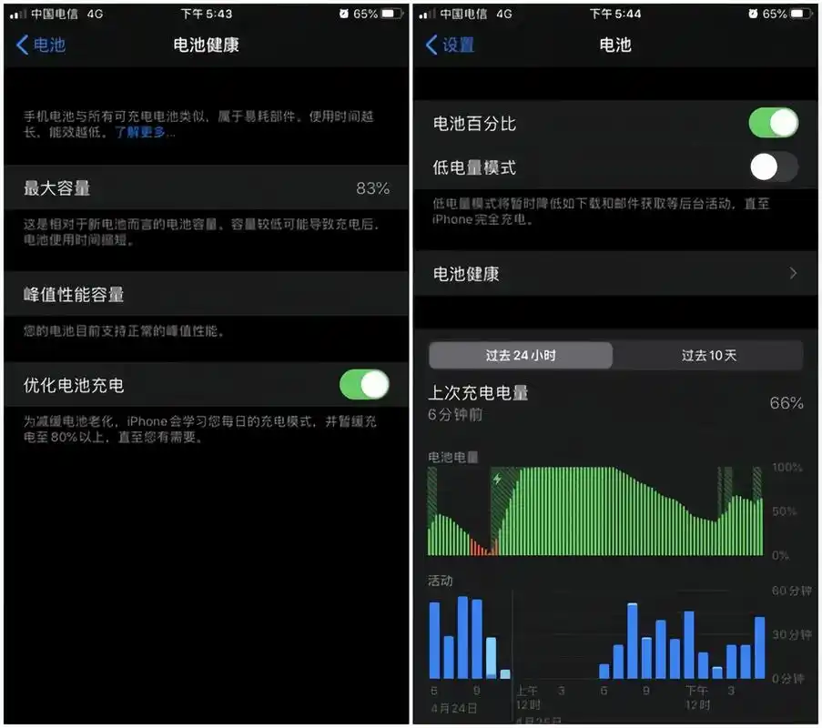 如何检查 iphone 电池健康状况
