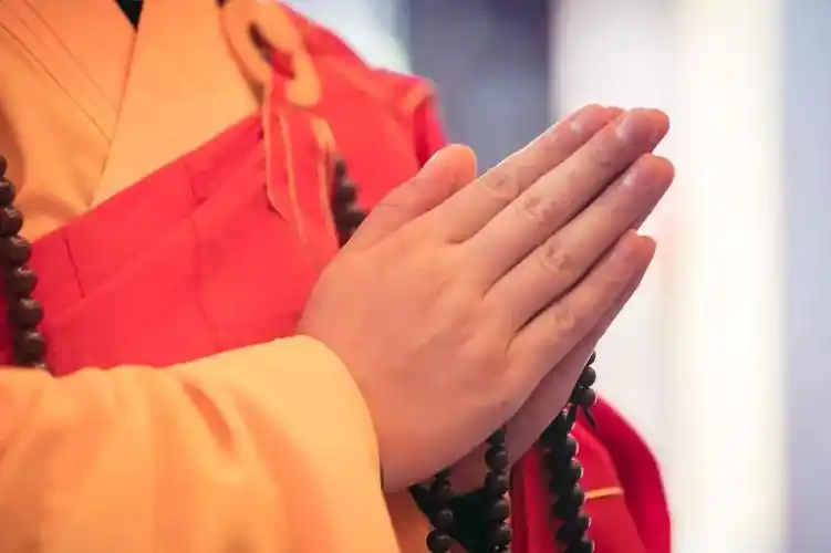 你可知道"合掌"的含义?_双手