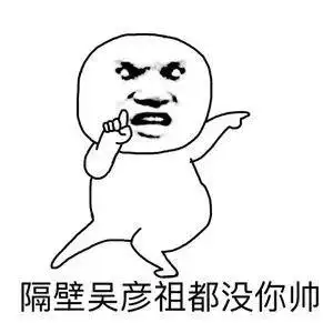 隔壁吴彦祖都没你帅 斗图 搞笑 雷人