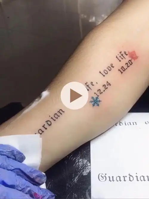 一生挚爱_纹身图案手稿图片_trop chud的纹身作品集