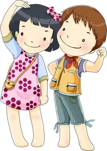 小学生简笔卡通人物简笔画图片大全可爱小学生图片画画大全人物简笔画