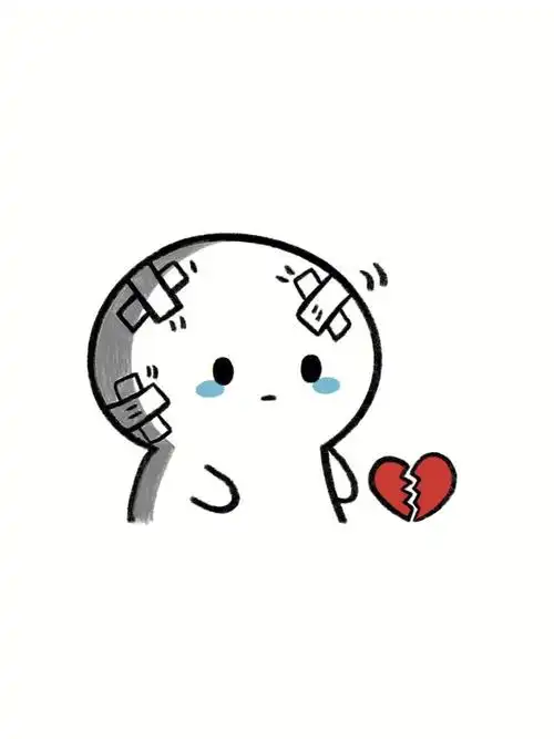 手残党学简笔画附教程73心碎惹