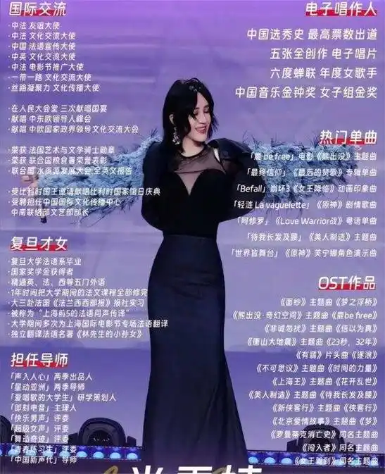 曾被李谷一说"崇洋媚外"的尚雯婕,已经走上另一条道路