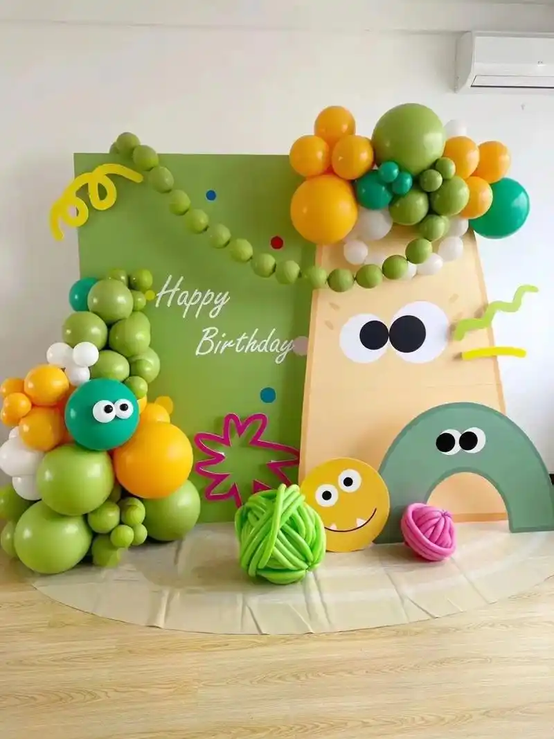 今日生日气球布置94 每一个生日都 - 抖音