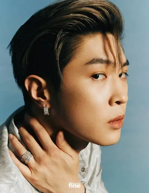 马伯骞时尚先生fine五月刊封面##马伯骞霞光沙色大片