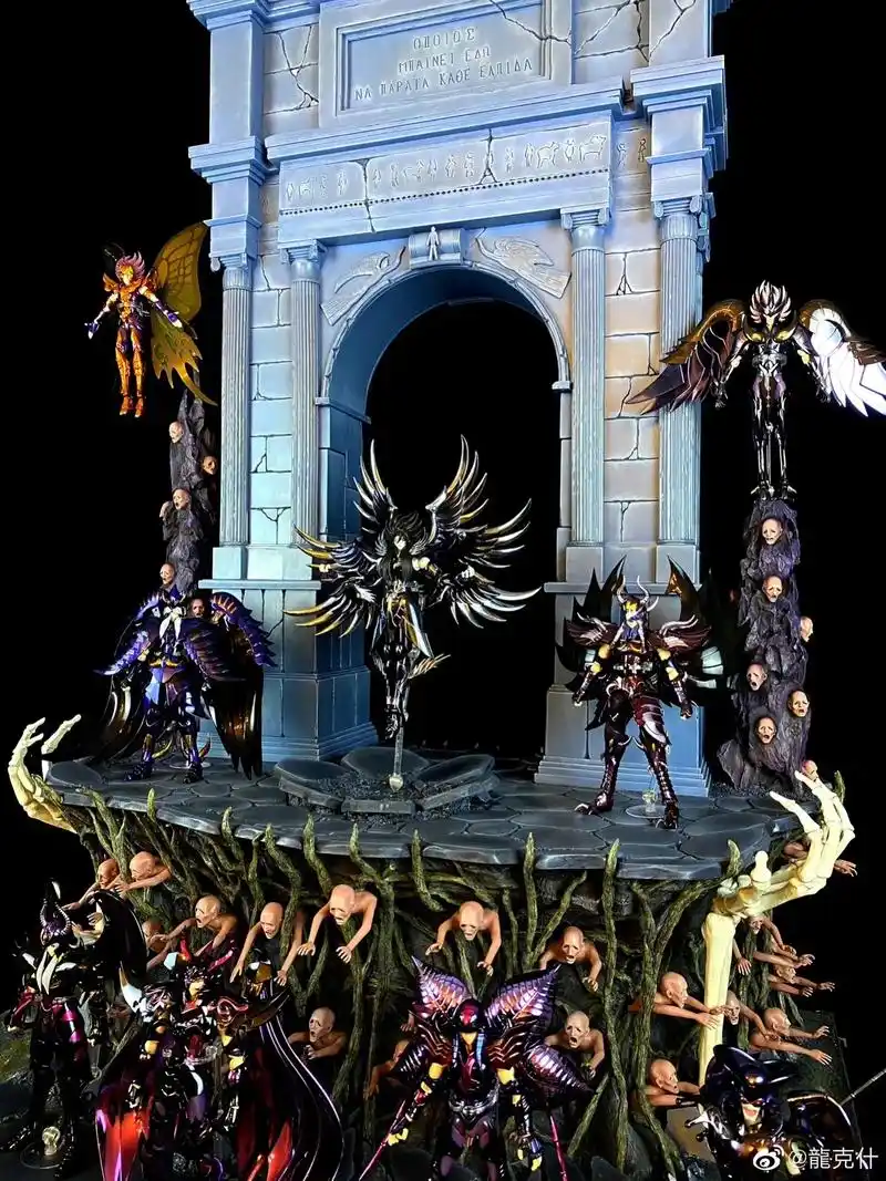 龙克什作品冥界之门魔星圣衣神