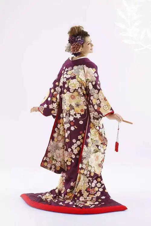 和服色打褂白无垢