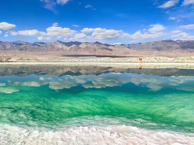 月牙泉 翡翠湖 青海湖
