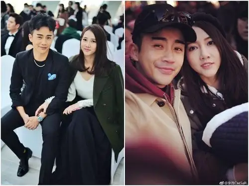 李茂和老婆弦子感情紧密.(图/翻摄自李茂微博)